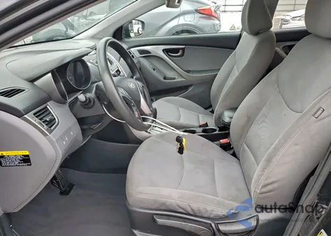 2013 Hyundai Elantra Gls z USA, uszkodzony, nr VIN 5NPDH4AE0DH184702